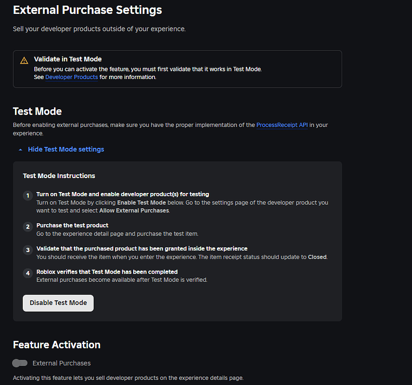Developer Product not showing as a external purchase - Cloud Services ...