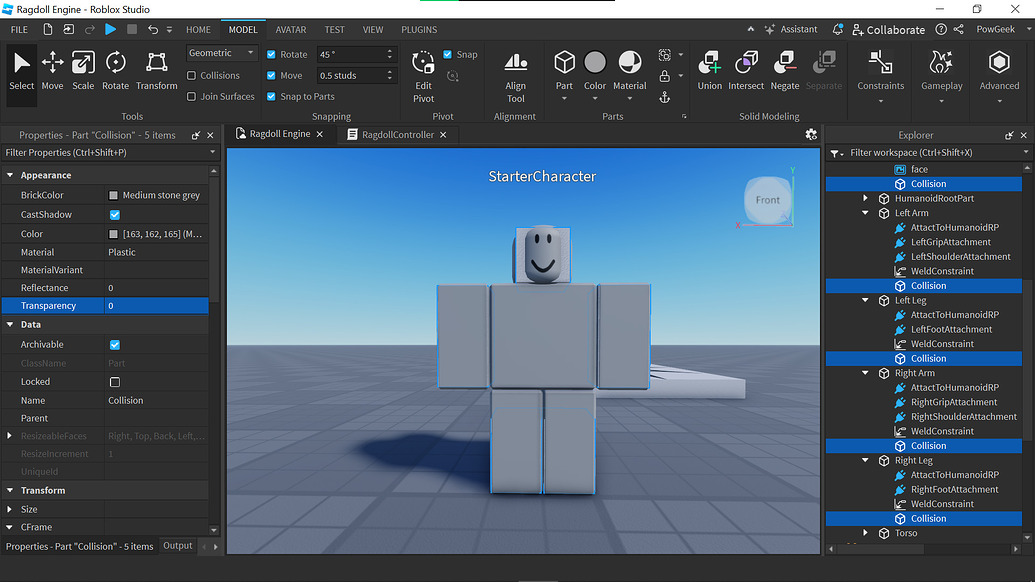 Problem with Ragdoll Behaviour - Scripting Support - Developer Forum ...
