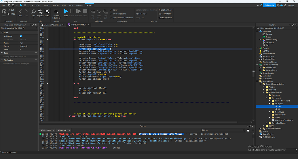 Script not allowing me to change an IntValue [Solved] - Scripting ...