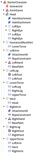 My Custom Rig Can't Move - Building Support - Developer Forum | Roblox
