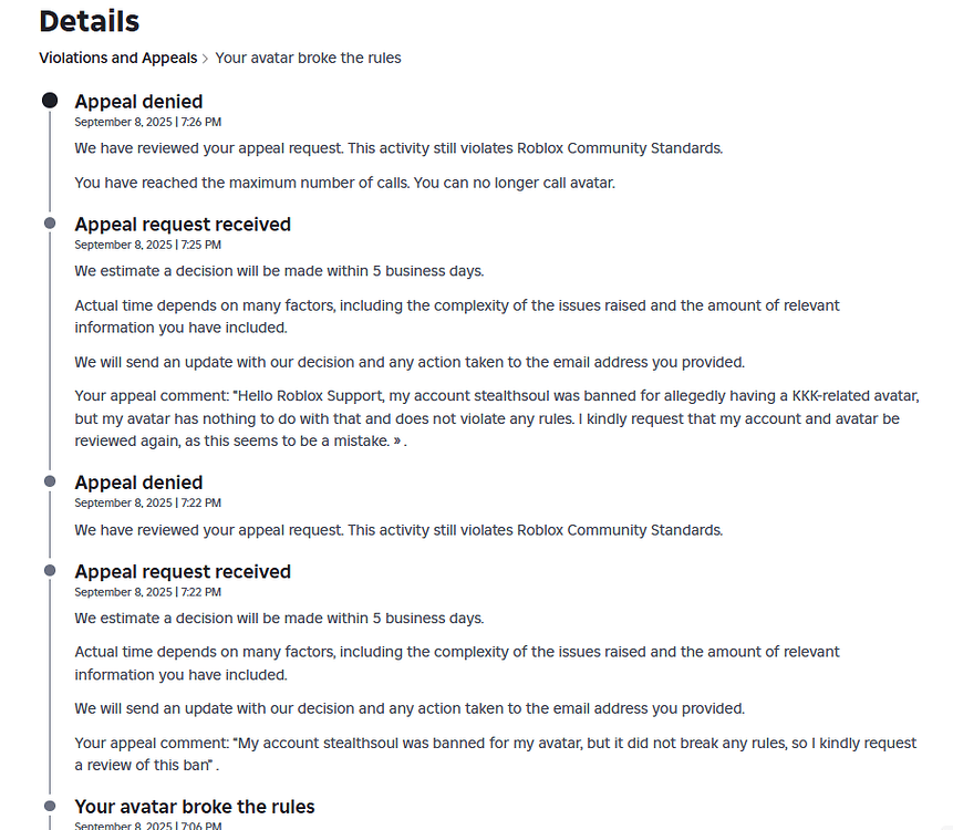 Possible Exploit in Roblox's AI Moderation System Causing False ...