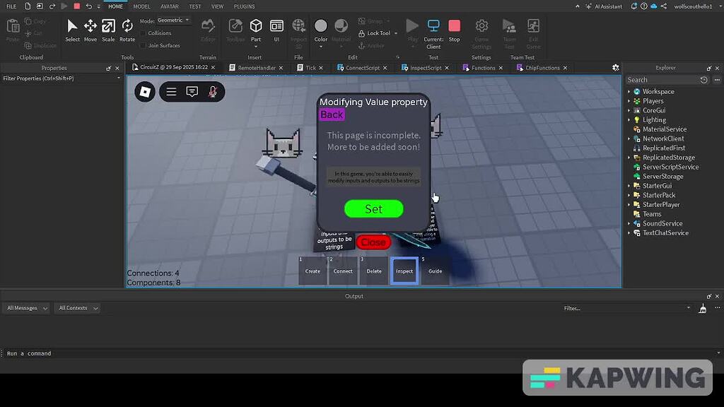Tying A Tie With A Crude Language