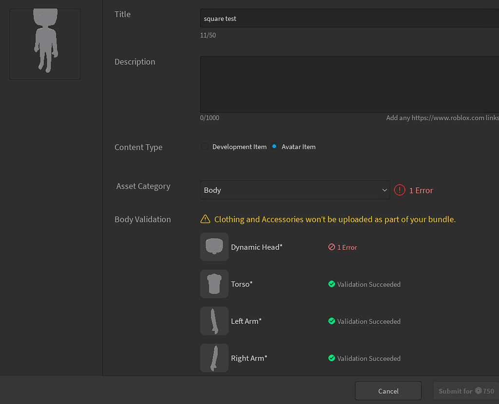 Roblox UGC Bundles Are WAY Too Strict - Catalog Asset Bugs - Developer ...