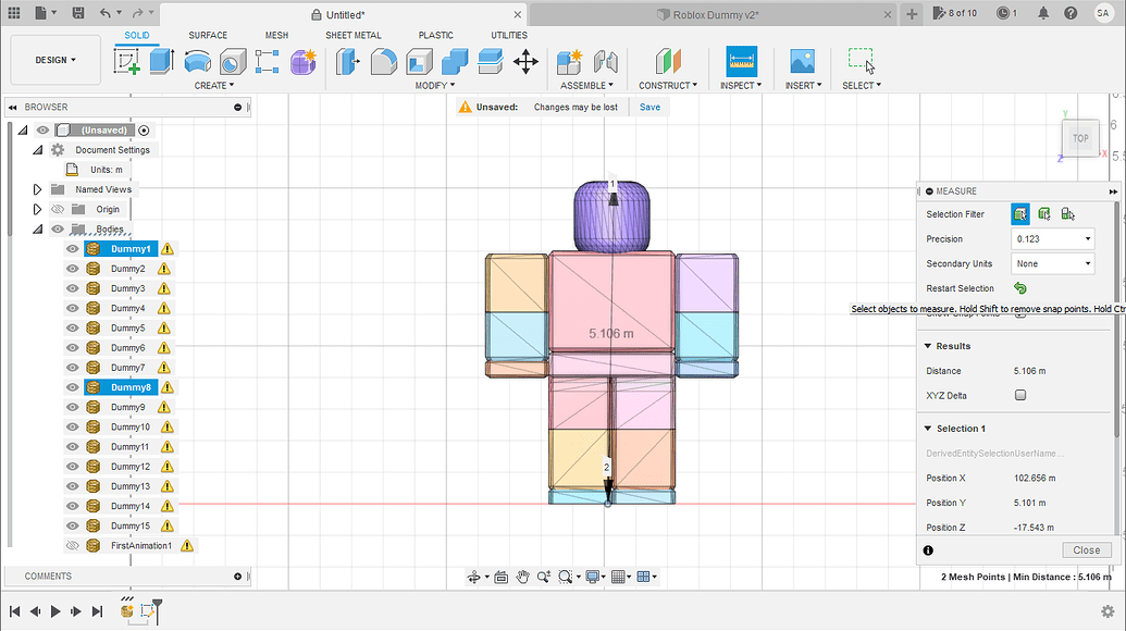 1 Stud = 1mm? [Solved] - Building Support - Developer Forum | Roblox