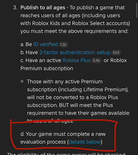 Publishing Game Issue to All Age Groups - Platform Usage Support ...
