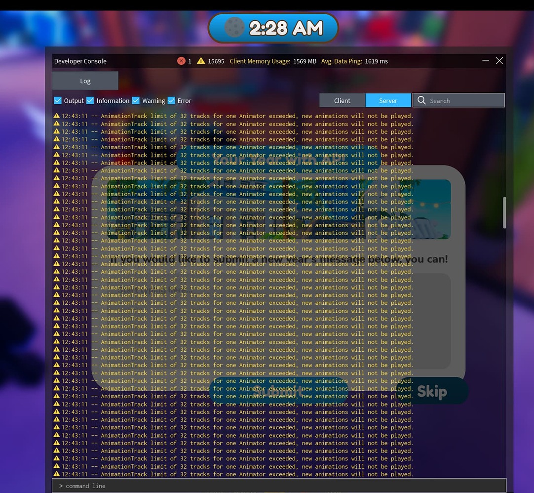 Spamming UGC animations can crash entire servers - Page 2 - Engine Bugs ...