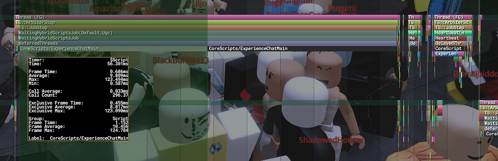Lag spikes from ExperienceChat - Scripting Support - Developer Forum ...