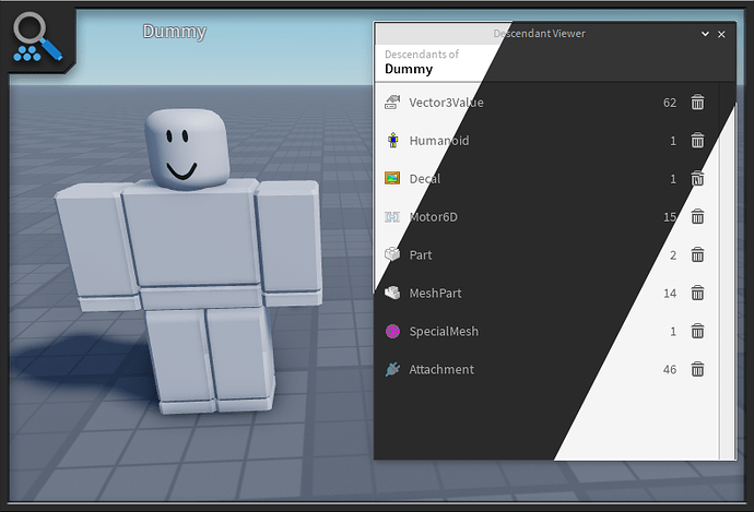 DescendantViewer Preview