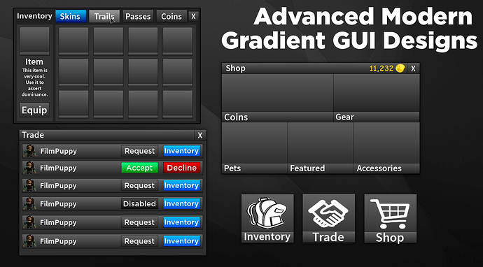 Advanced Modern Gradient Designs