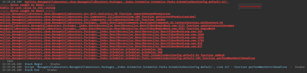 Error when adding people - Studio Bugs - Developer Forum | Roblox