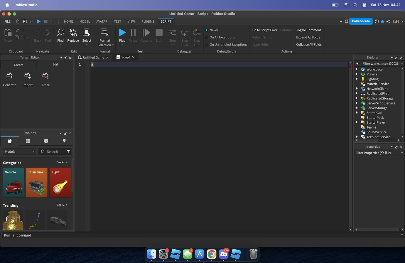Script editor underline nearly invisible after opening studio on 1440p ...