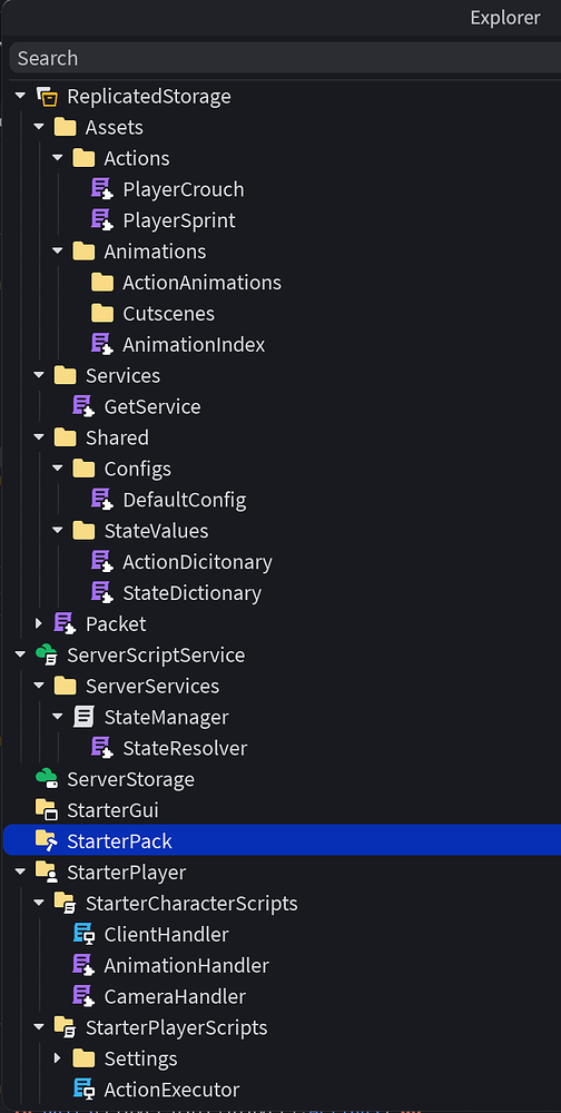 Looking for advice on organizing my game structure (Folder & Script ...