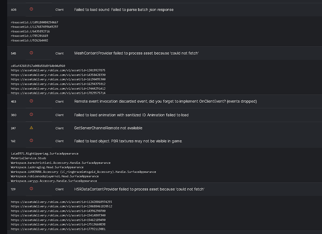Extremely long replication times when loading - Engine Bugs - Developer ...