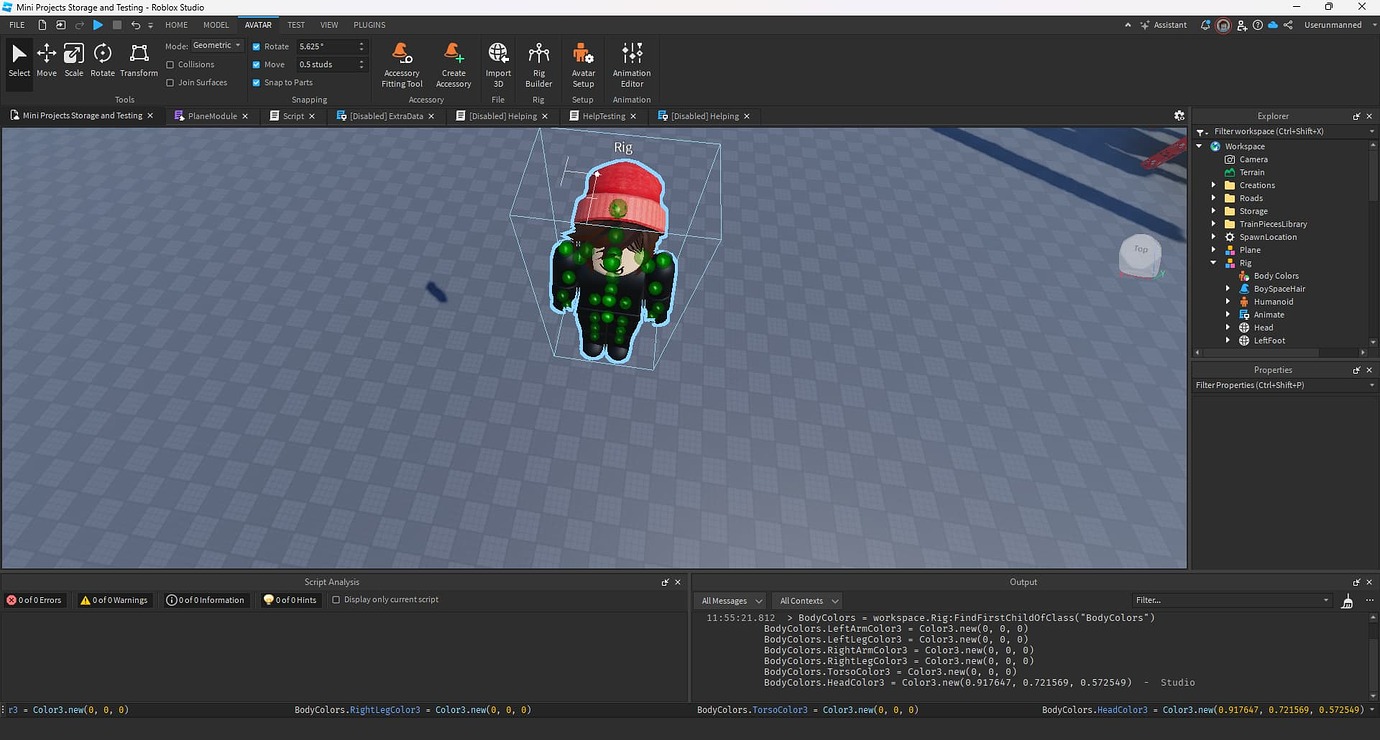 Body Colors not changing - Scripting Support - Developer Forum | Roblox