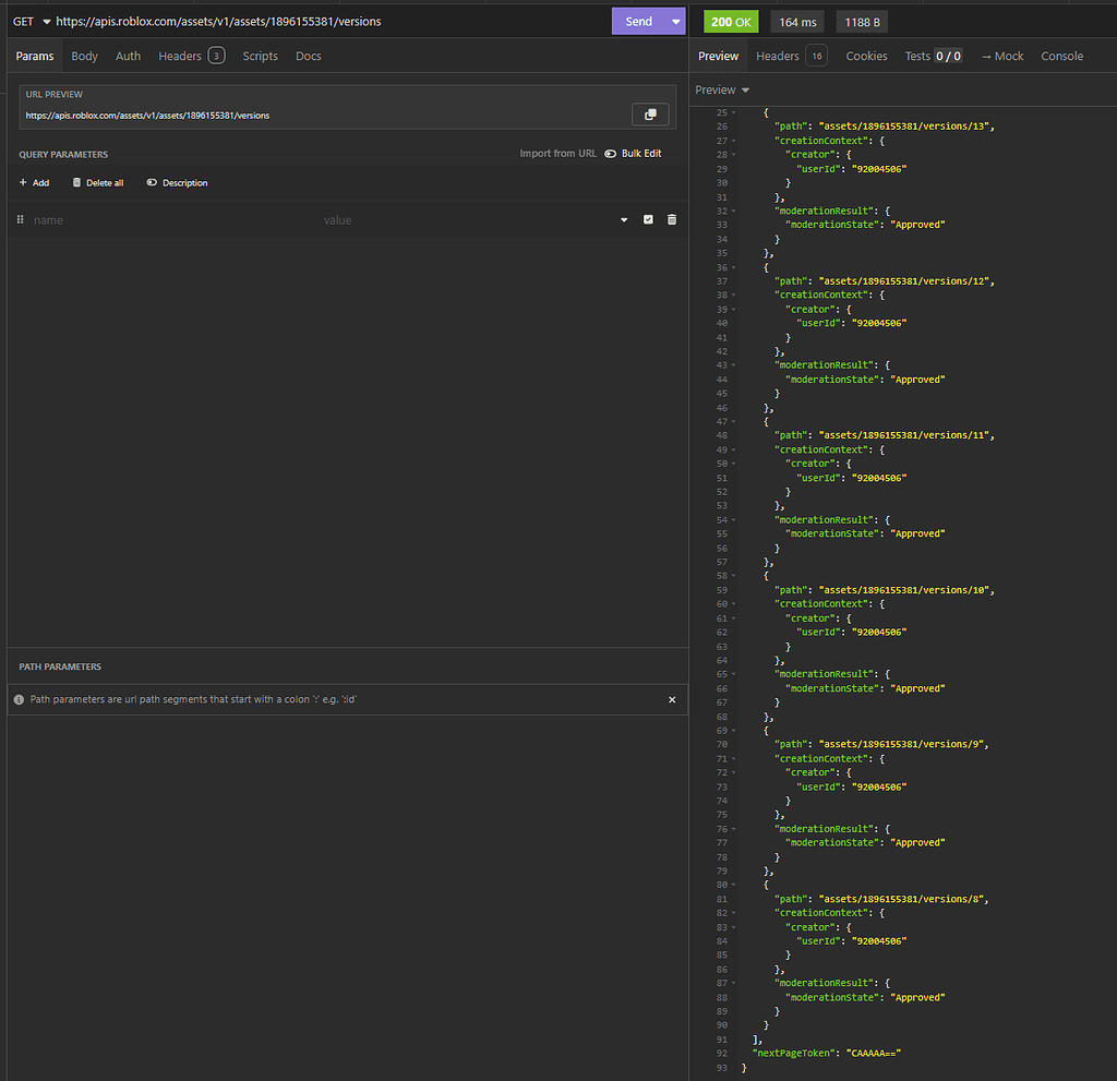 Standardize Open Cloud nextPageTokens - Website Features - Developer ...