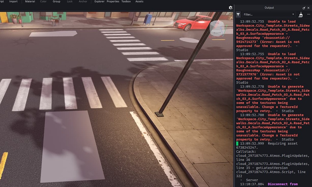 Official Roblox Assets Are Unable to Load in Studio - Studio Bugs ...