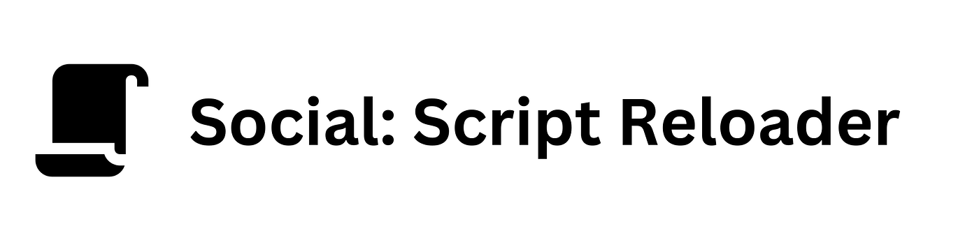 [Plugin] Social: Script Reloader - Community Resources - Developer ...