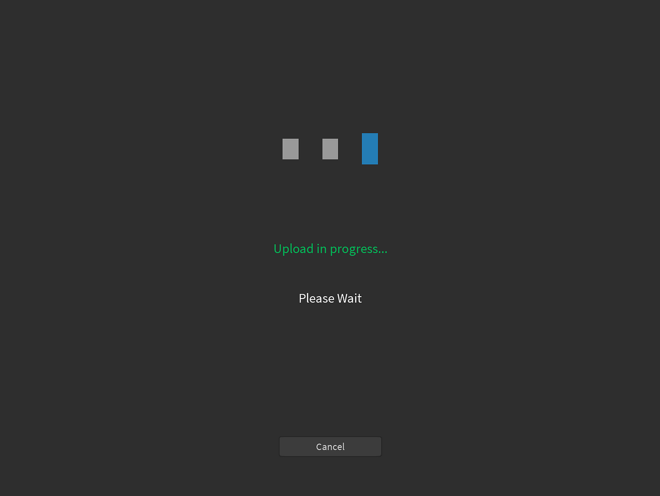Publish cancel button doesn't work - Studio Bugs - Developer Forum | Roblox
