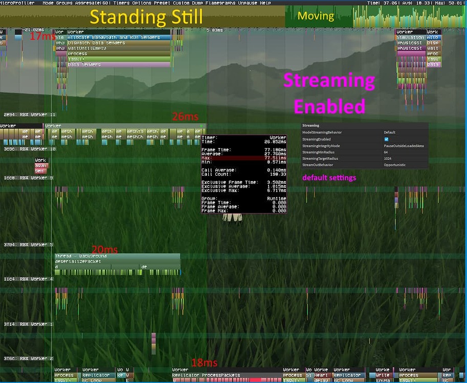 Streaming causes lagspikes with large Terrain - Engine Bugs - Developer ...