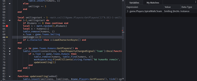 Changes to a Player reset after block ends - Scripting Support ...