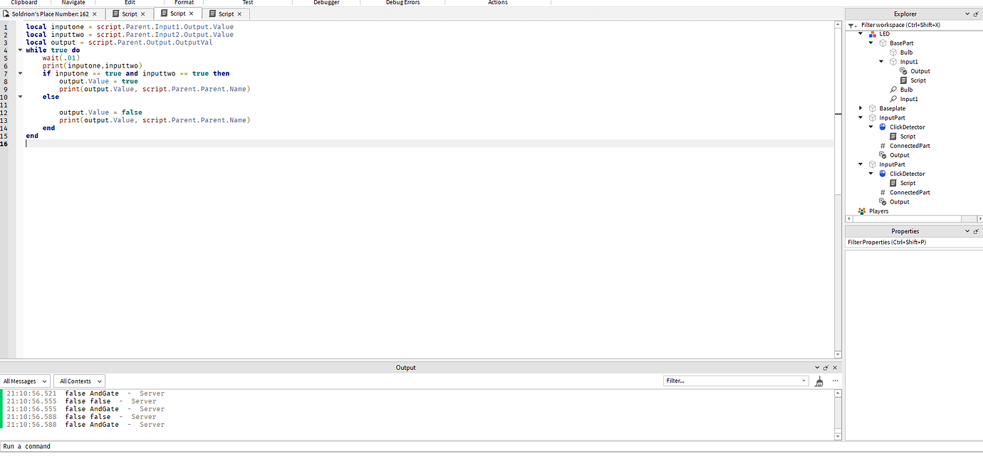 Values not being changed? - Scripting Support - Developer Forum | Roblox