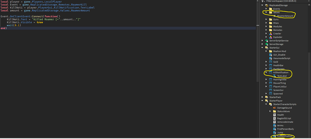 Attempt to concatenate Instance with string - Scripting Support ...
