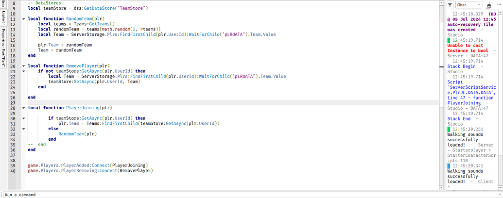 Unable to cast Instance to bool - Scripting Support - Developer Forum ...