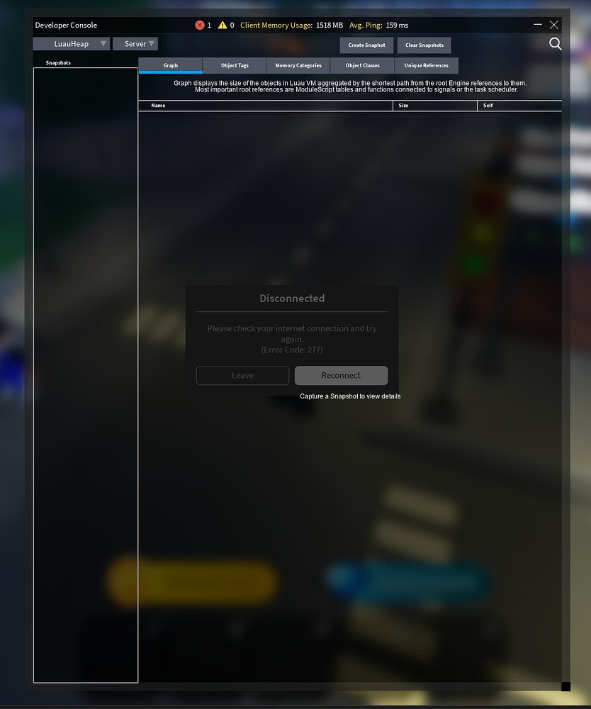 LuaHeap Server Snapshots Crashing Server - Engine Bugs - Developer ...