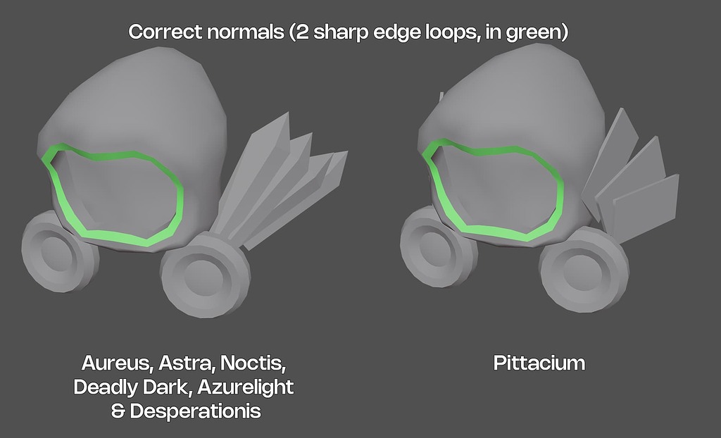 Dominus Praefectus has incorrect hood normals, unlike the rest of