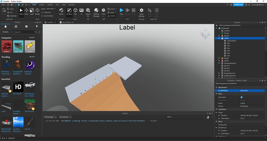 Game Development Bug - Scripting Support - Developer Forum | Roblox