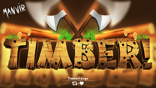 Timber Logo with watermark