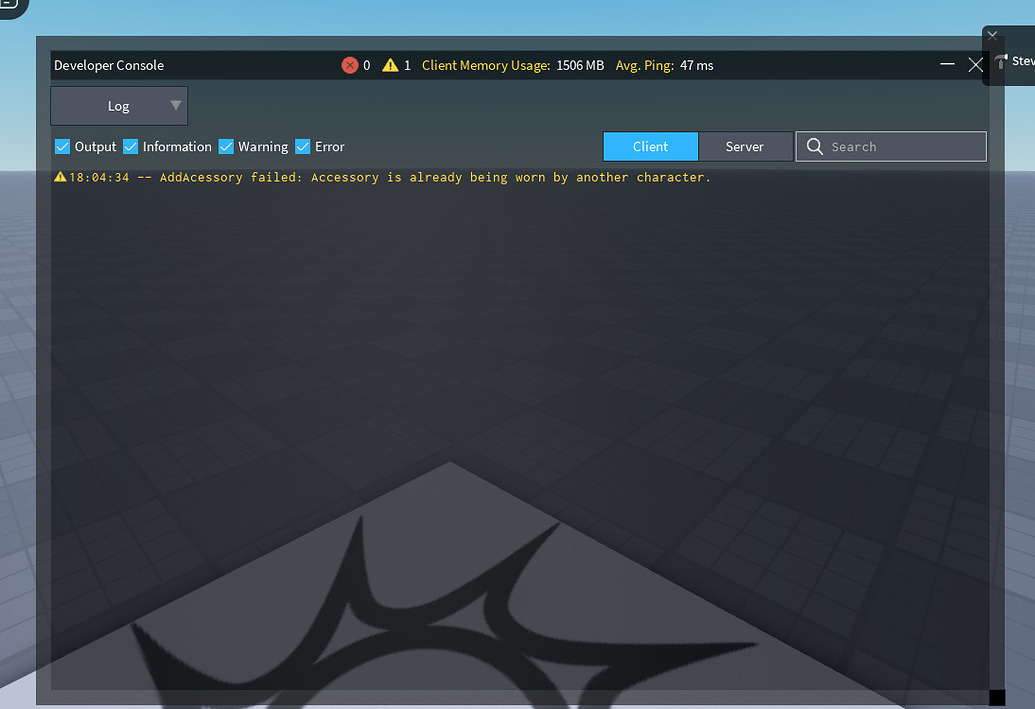 Help adding accesory to character - Scripting Support - Developer Forum ...