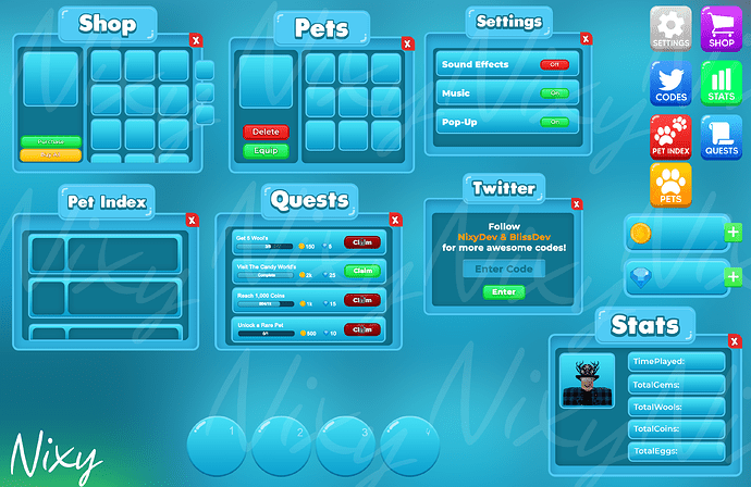4th UI Set