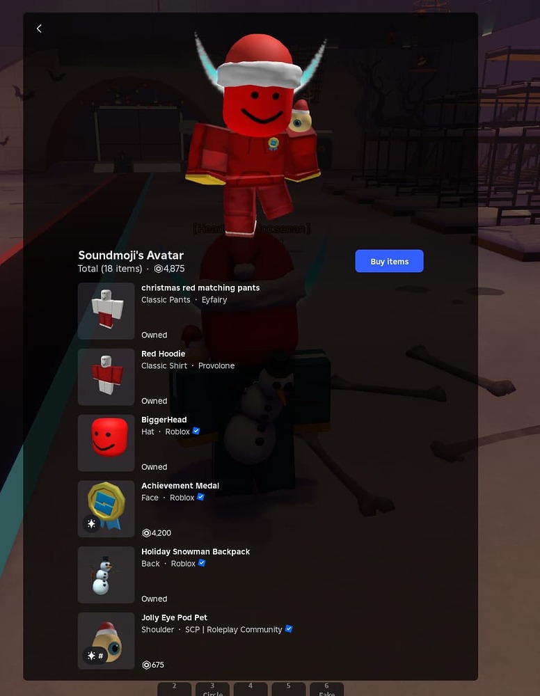 Roblox Limiteds/Items got outdated UI in the avatar examine page ...