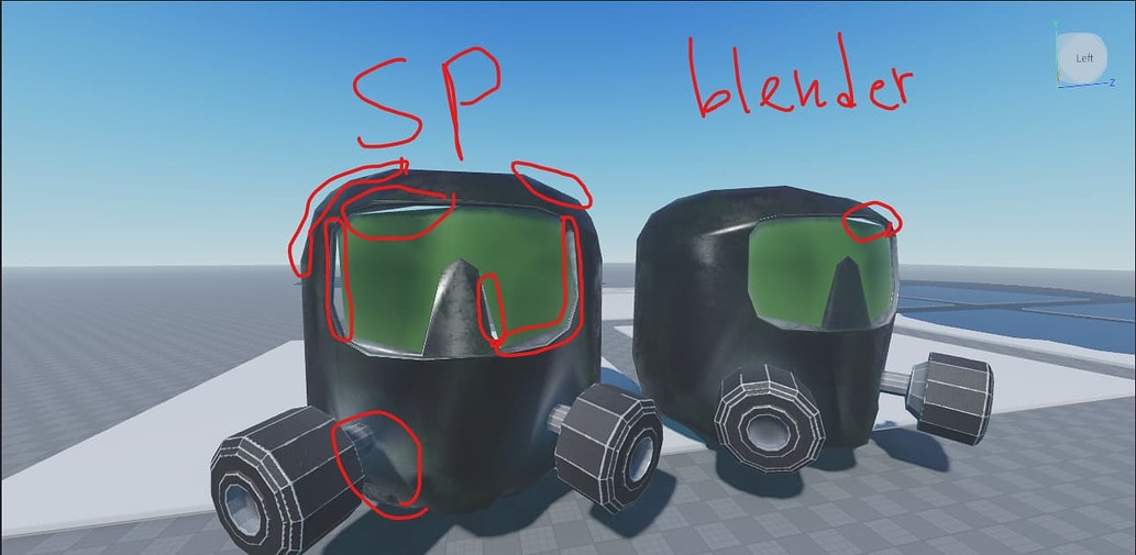 Broken mesh and texture when uploading to roblox - Art Design Support ...