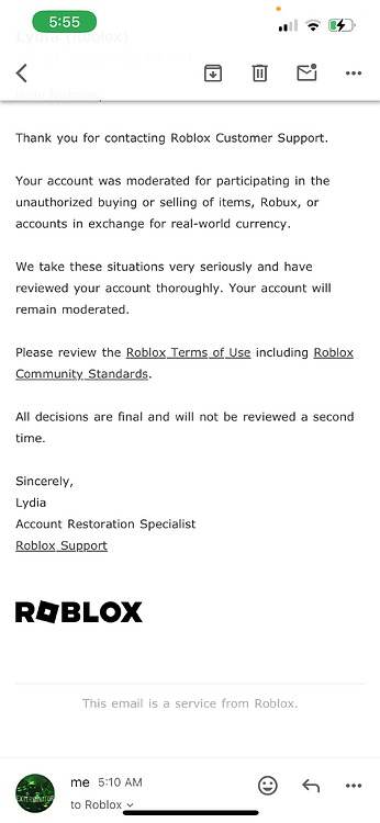 Account Falsely Terminated - Platform Usage Support - Developer Forum ...