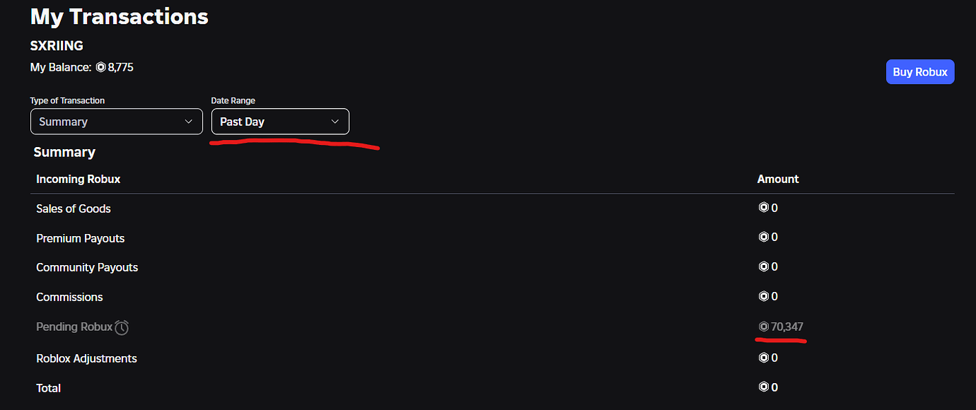 Error Screen Fake Robux Unable to recieve earned robux from games, unable to buy anything ...