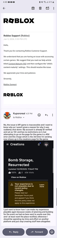 Why Is My Game Getting Taken Down Platform Usage Support Developer 2 240x998 