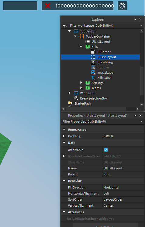 Help with setting position and size - Scripting Support - Developer ...