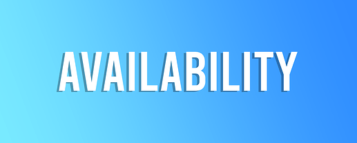 availability (1)