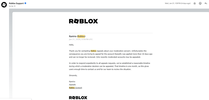 Roblox AI Moderation False Bans - Platform Usage Support - Developer ...