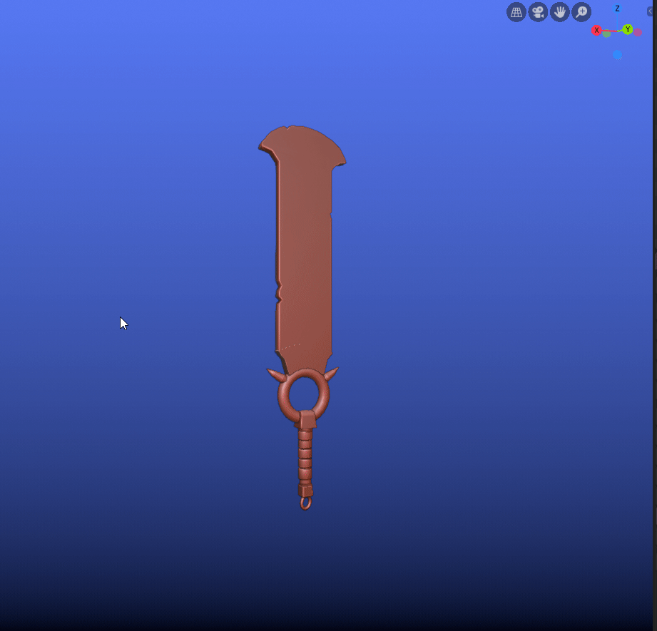 Low ish Poly weapon