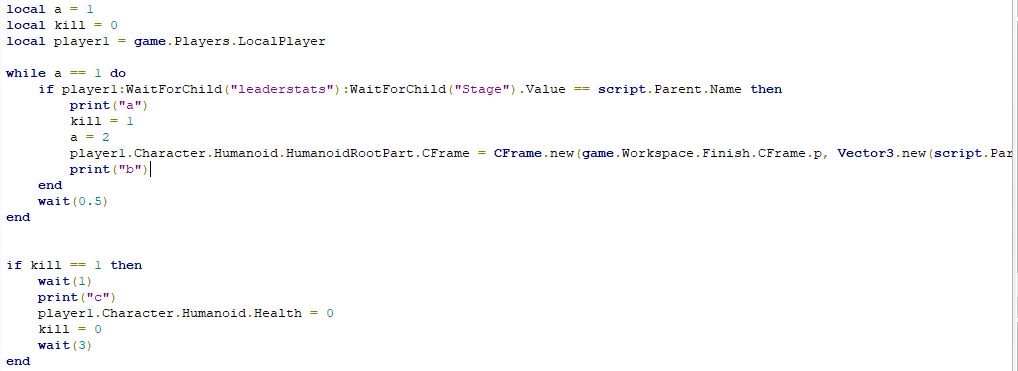Checkpoint System Based On LeaderStats - Scripting Support - Developer ...