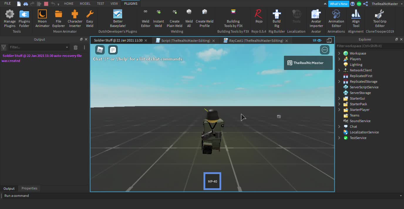 "Attaching" a ray to a gun muzzle? - Scripting Support - Developer ...