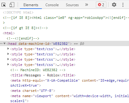Messages Page Unreachable - Website Bugs - Developer Forum | Roblox