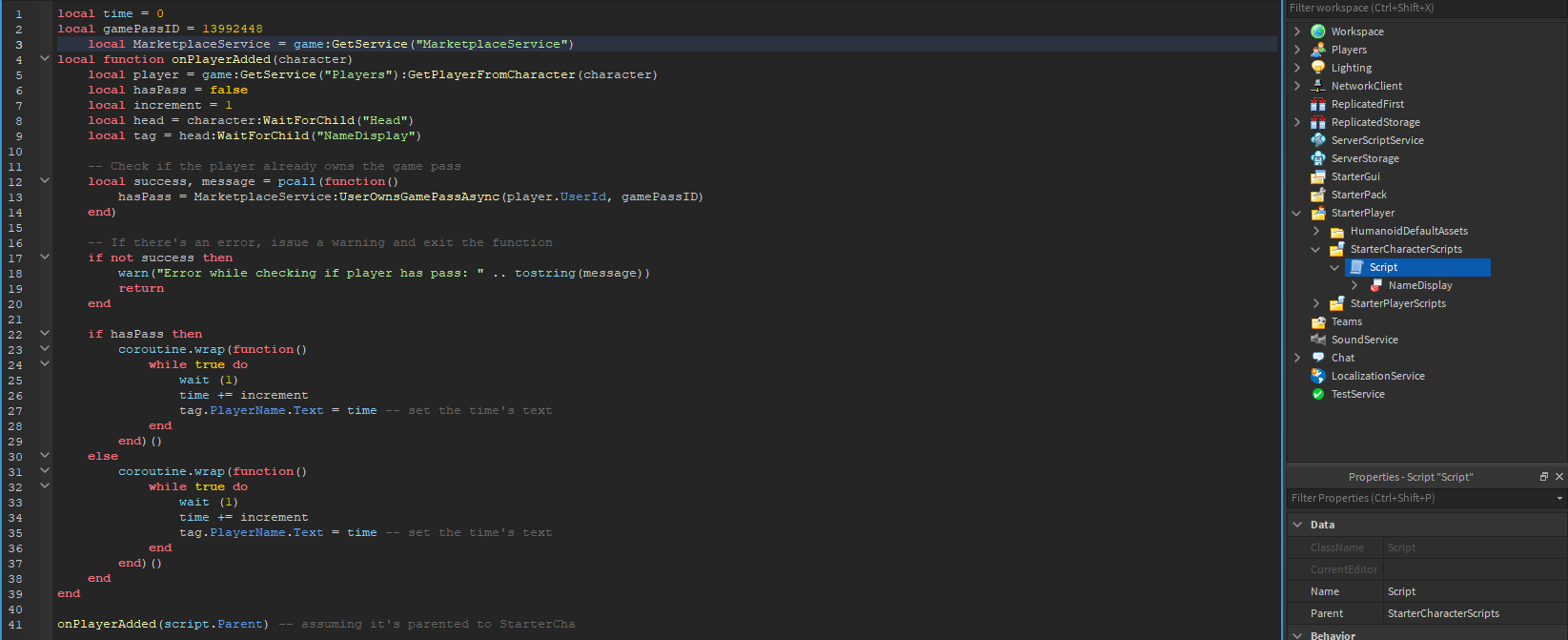 Player time display not working - Scripting Support - Developer Forum ...