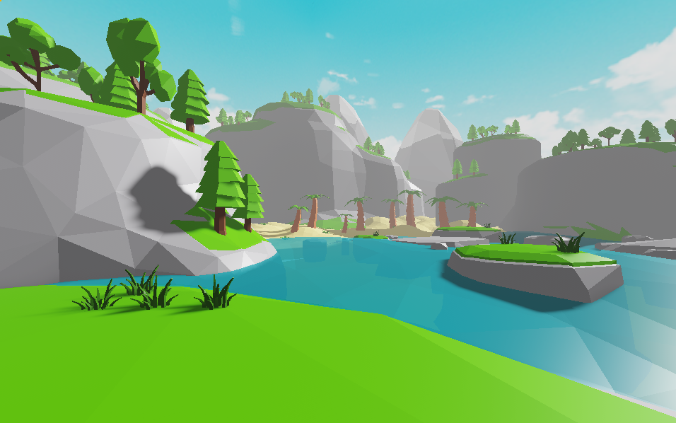 Feedback on Low poly pond scene Creations Feedback Developer Forum