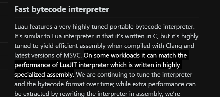 I need to know how fast LUAU is compared to c++ - Scripting Support ...