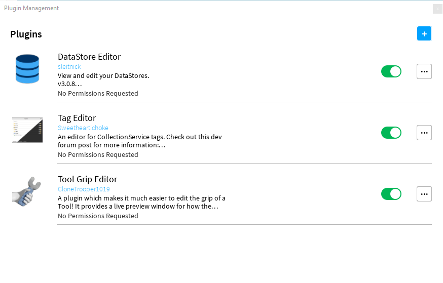 All my plugins have disappeared - Studio Bugs - Developer Forum | Roblox