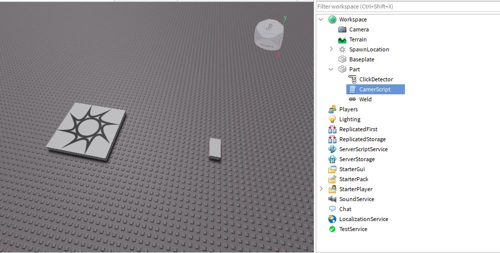 Camera isn't going to brick - Scripting Support - Developer Forum | Roblox